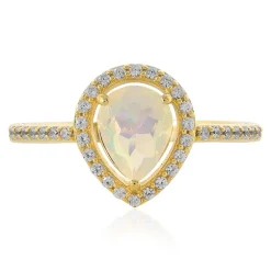 Welo-Opal-Silberring