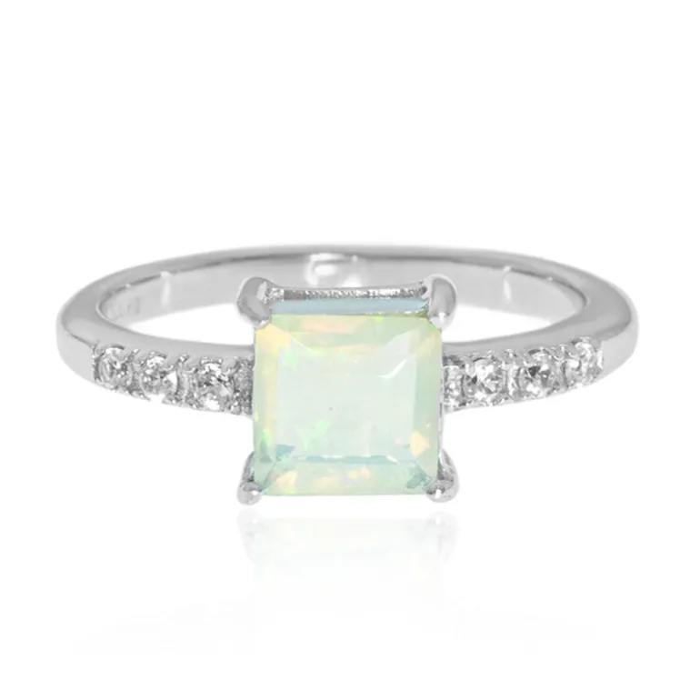 Welo-Opal-Silberring