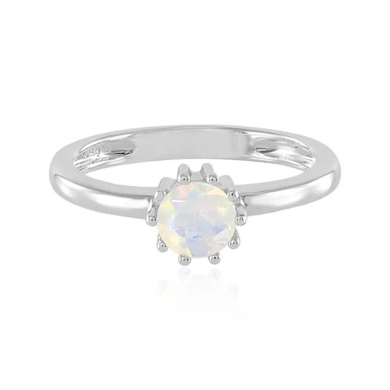 Welo-Opal-Silberring