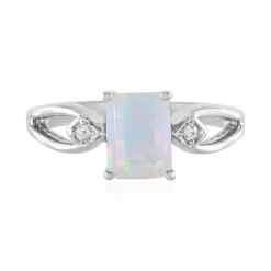 Welo-Opal-Silberring