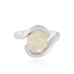 Welo-Opal-Silberring