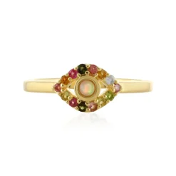 Welo-Opal-Silberring