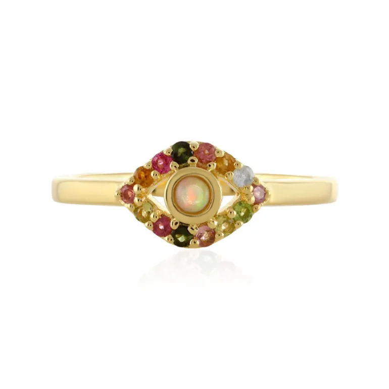 Welo-Opal-Silberring