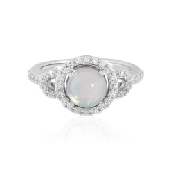 Welo-Opal-Silberring