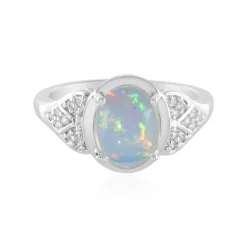 Welo-Opal-Silberring