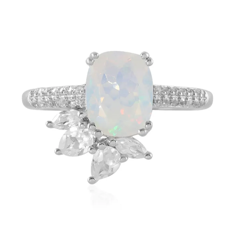 Welo-Opal-Silberring