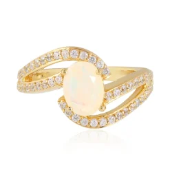 Welo-Opal-Silberring