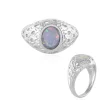 Welo-Opal-Silberring
