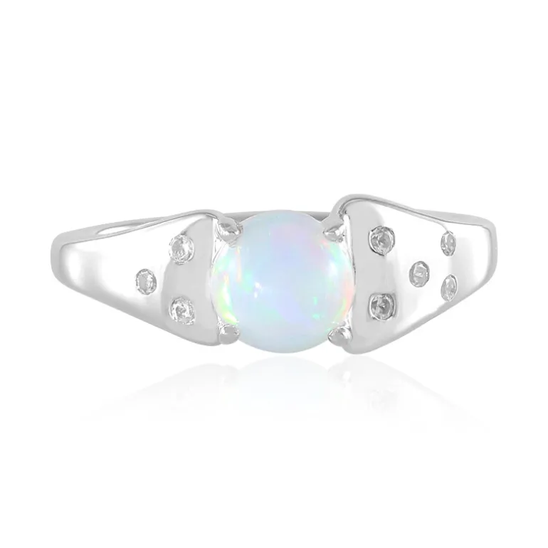 Welo-Opal-Silberring