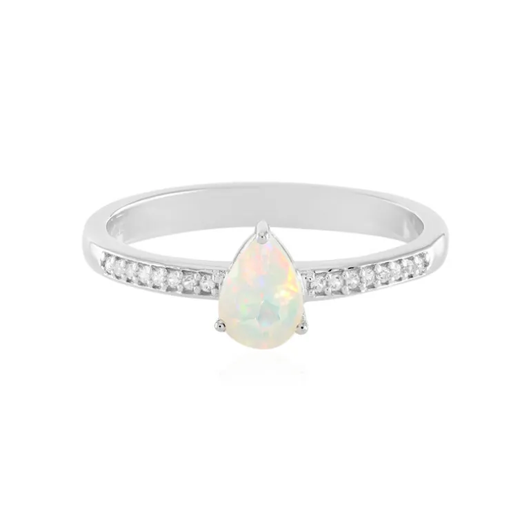 Welo-Opal-Silberring