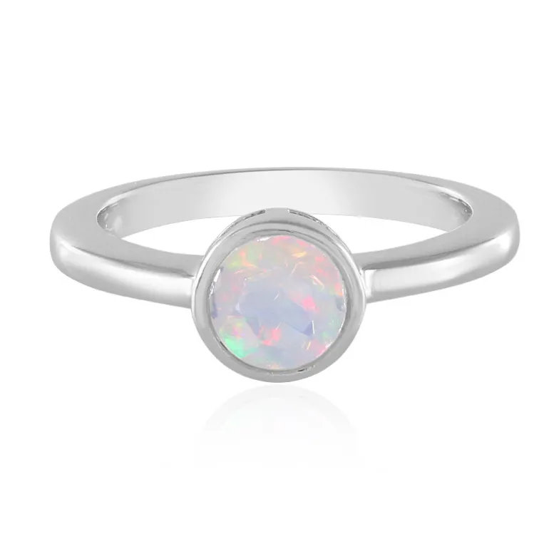 Welo-Opal-Silberring
