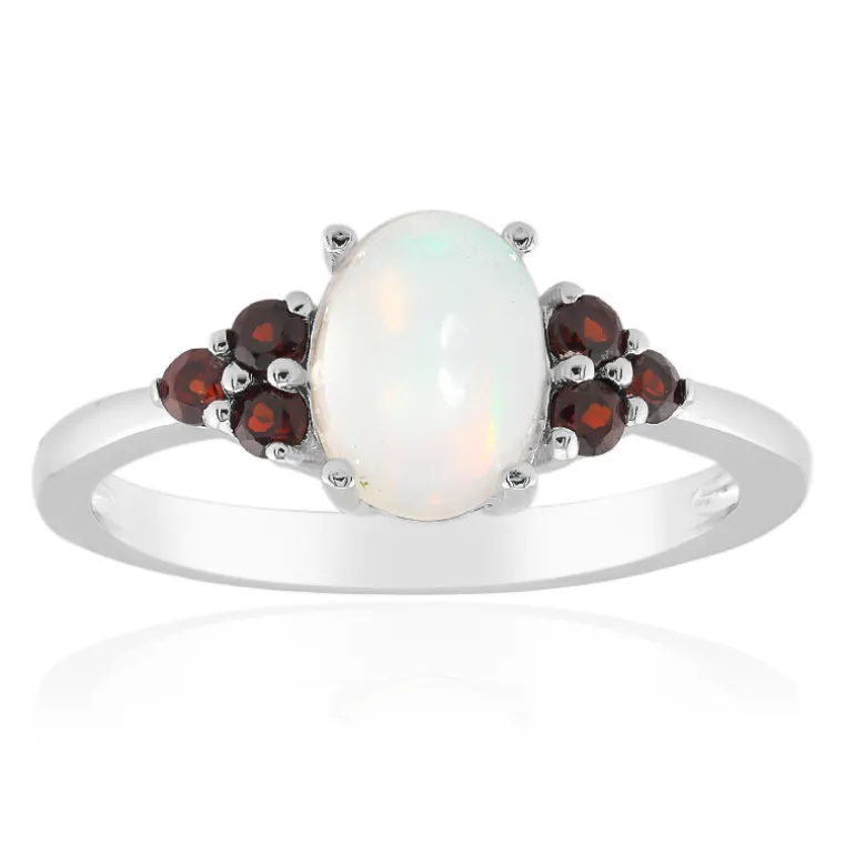 Welo-Opal-Silberring