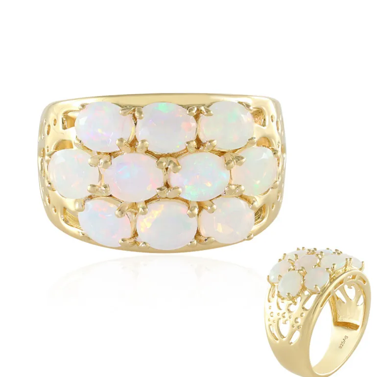 Welo-Opal-Silberring