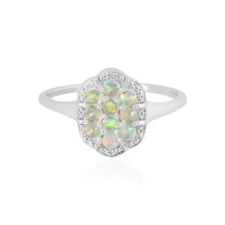Welo-Opal-Silberring
