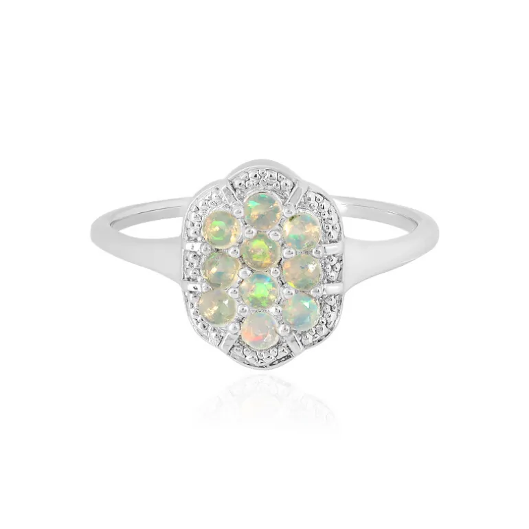 Welo-Opal-Silberring