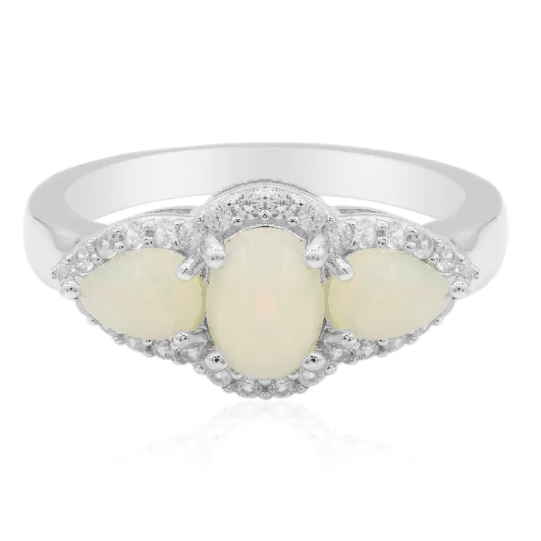 Welo-Opal-Silberring