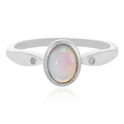 Welo-Opal-Silberring
