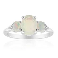 Welo-Opal-Silberring