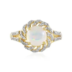 Welo-Opal-Silberring