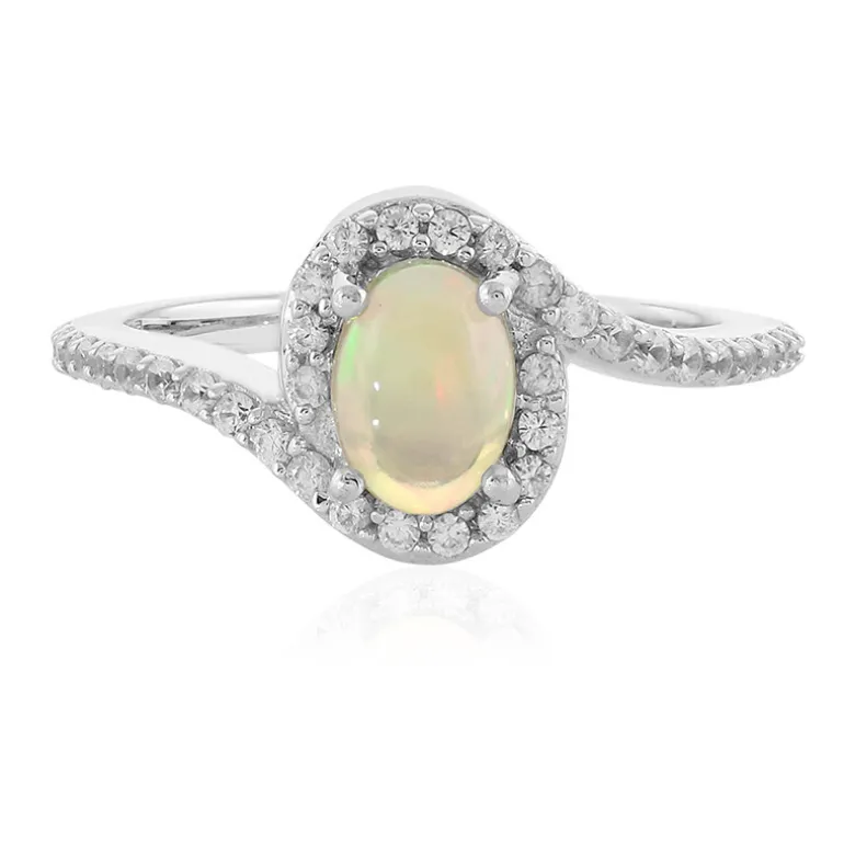 Welo-Opal-Silberring