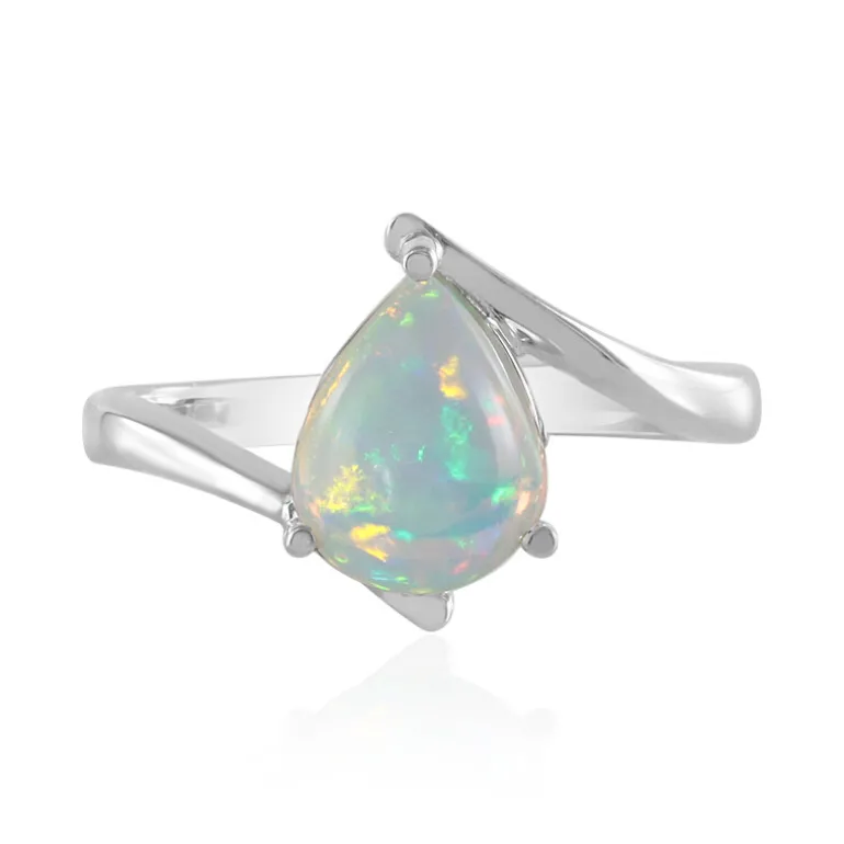 Welo-Opal-Silberring