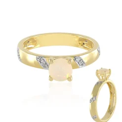 Welo-Opal-Silberring