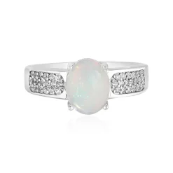 Welo-Opal-Silberring