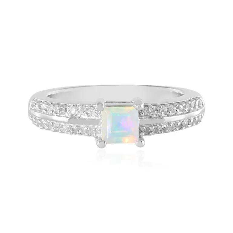 Welo-Opal-Silberring