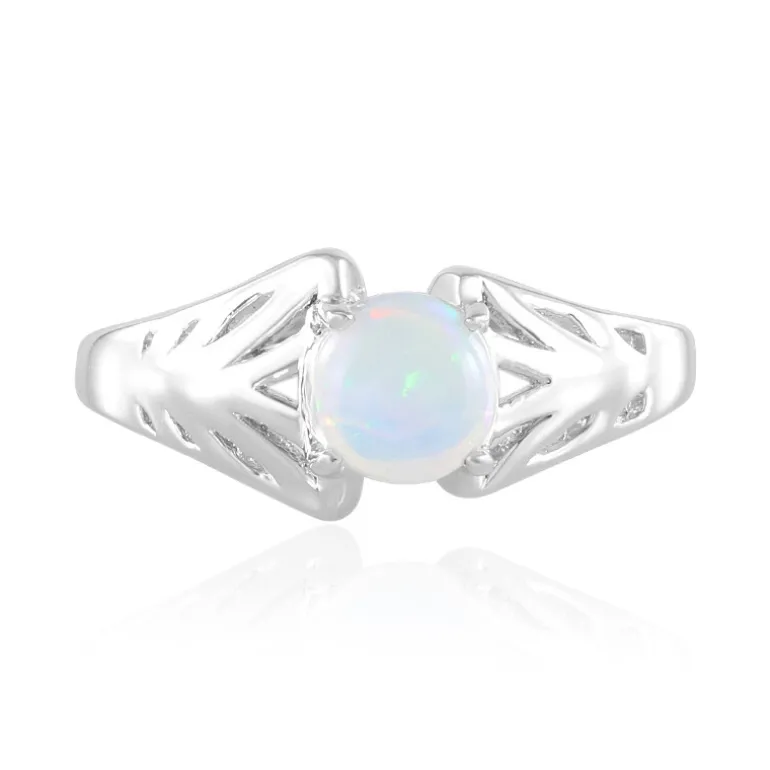 Welo-Opal-Silberring