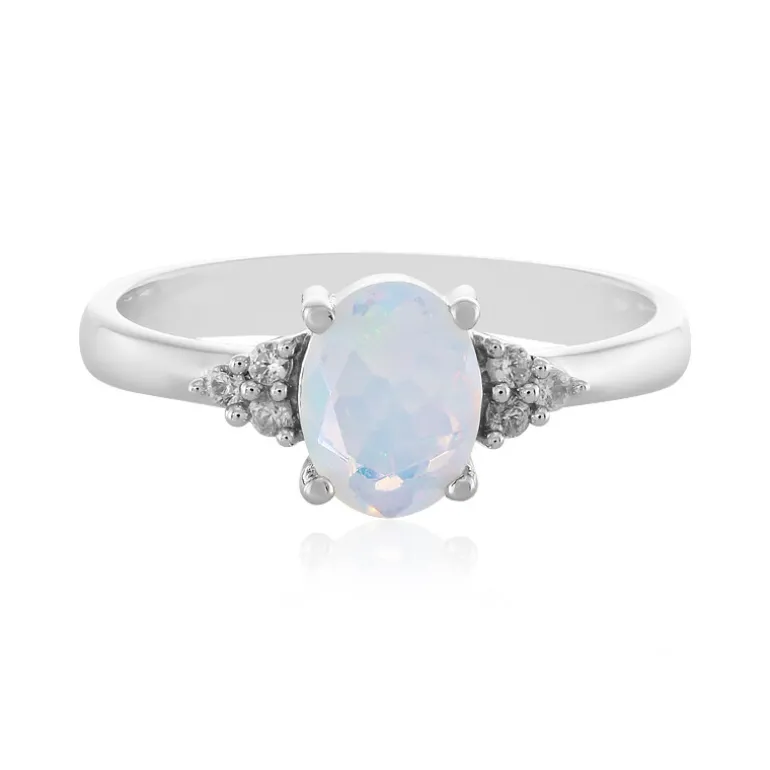 Welo-Opal-Silberring