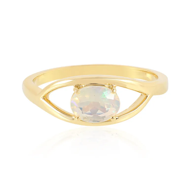 Welo-Opal-Silberring