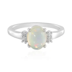Welo-Opal-Silberring