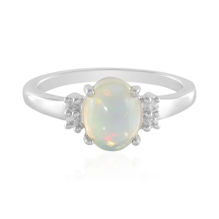 Welo-Opal-Silberring