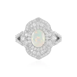 Welo-Opal-Silberring