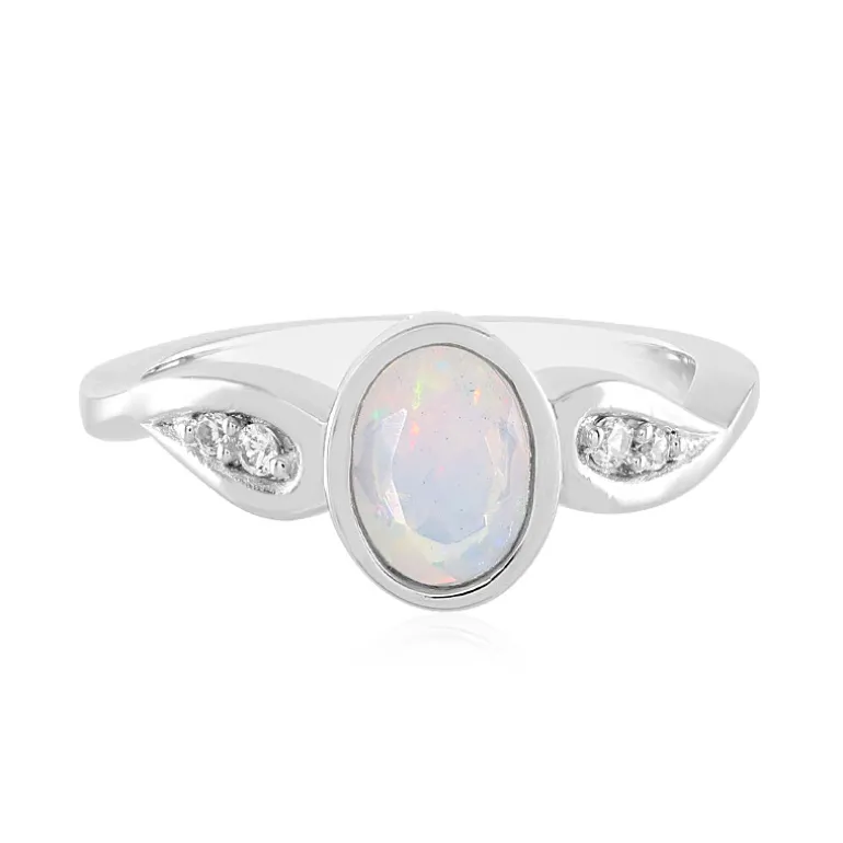 Welo-Opal-Silberring