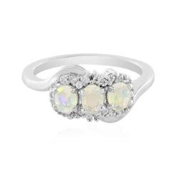 Welo-Opal-Silberring