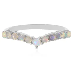 Welo-Opal-Silberring