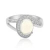 Welo-Opal-Silberring