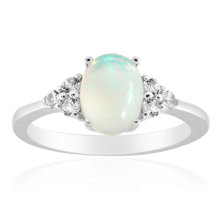 Welo-Opal-Silberring