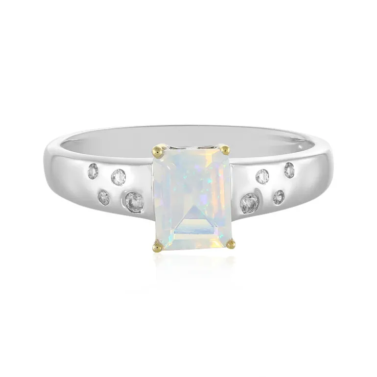 Welo-Opal-Silberring