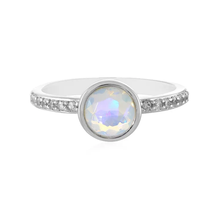 Welo-Opal-Silberring