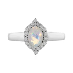 Welo-Opal-Silberring