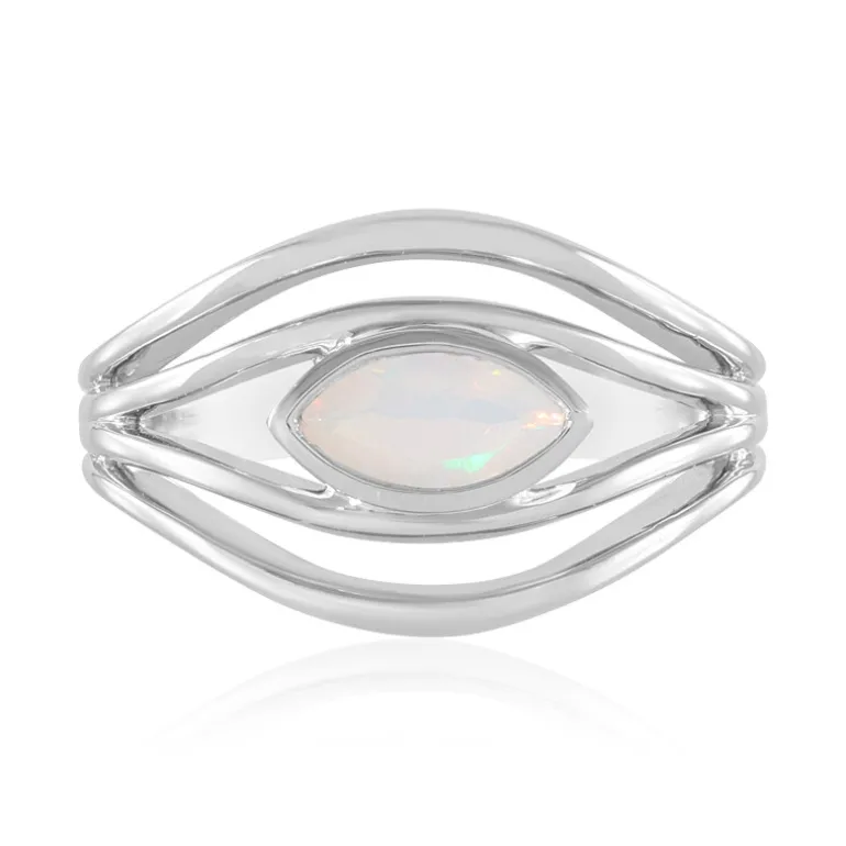 Welo-Opal-Silberring