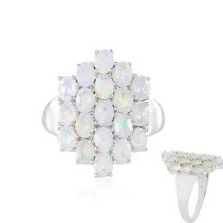 Welo-Opal-Silberring