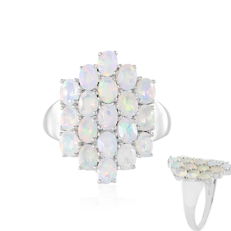 Welo-Opal-Silberring