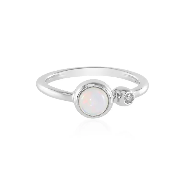 Welo-Opal-Silberring