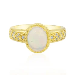 Welo-Opal-Silberring