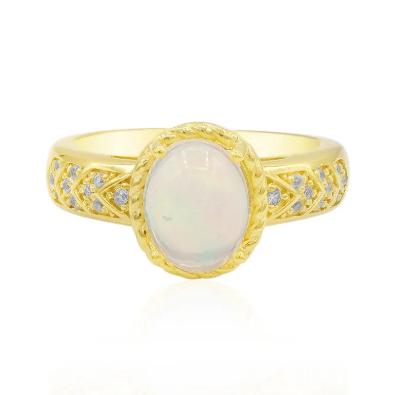 Welo-Opal-Silberring