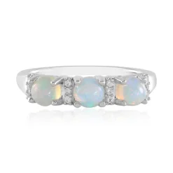 Welo-Opal-Silberring