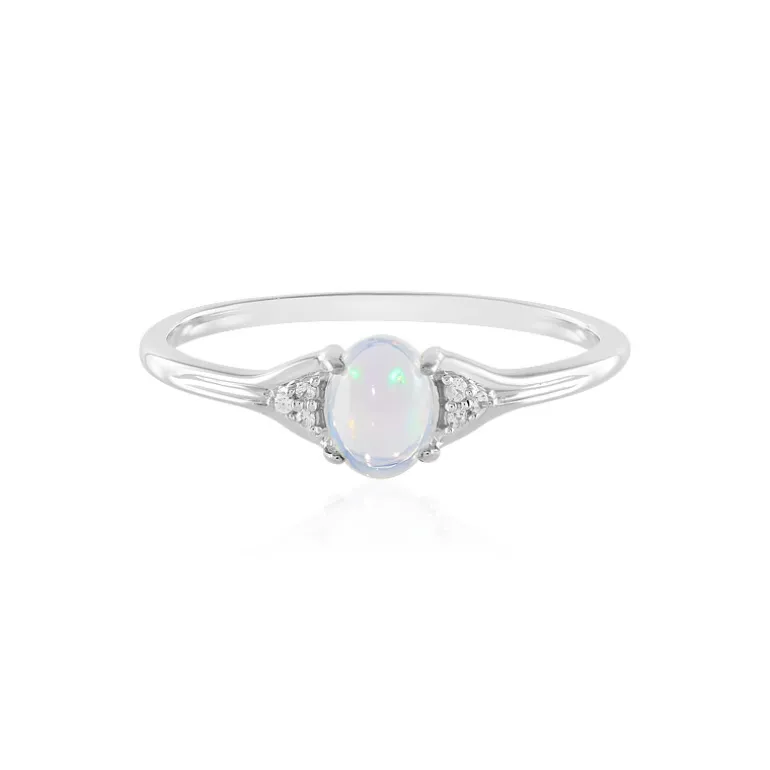 Welo-Opal-Silberring